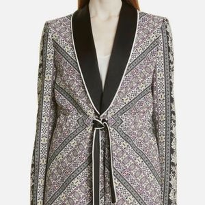 Brand New w/ Tags Alice + Olivia Lincoln Dream Castle Drawstring Blazer